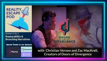 REPOD S6E1: Replayability & Branching Narratives with Christian Vernon and Zac MacKrell, Creators of Doors of Divergence
