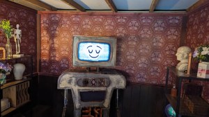 Robo Doctor with a smug, satisfied grin.