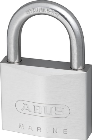 Silver Abus Marine padlock