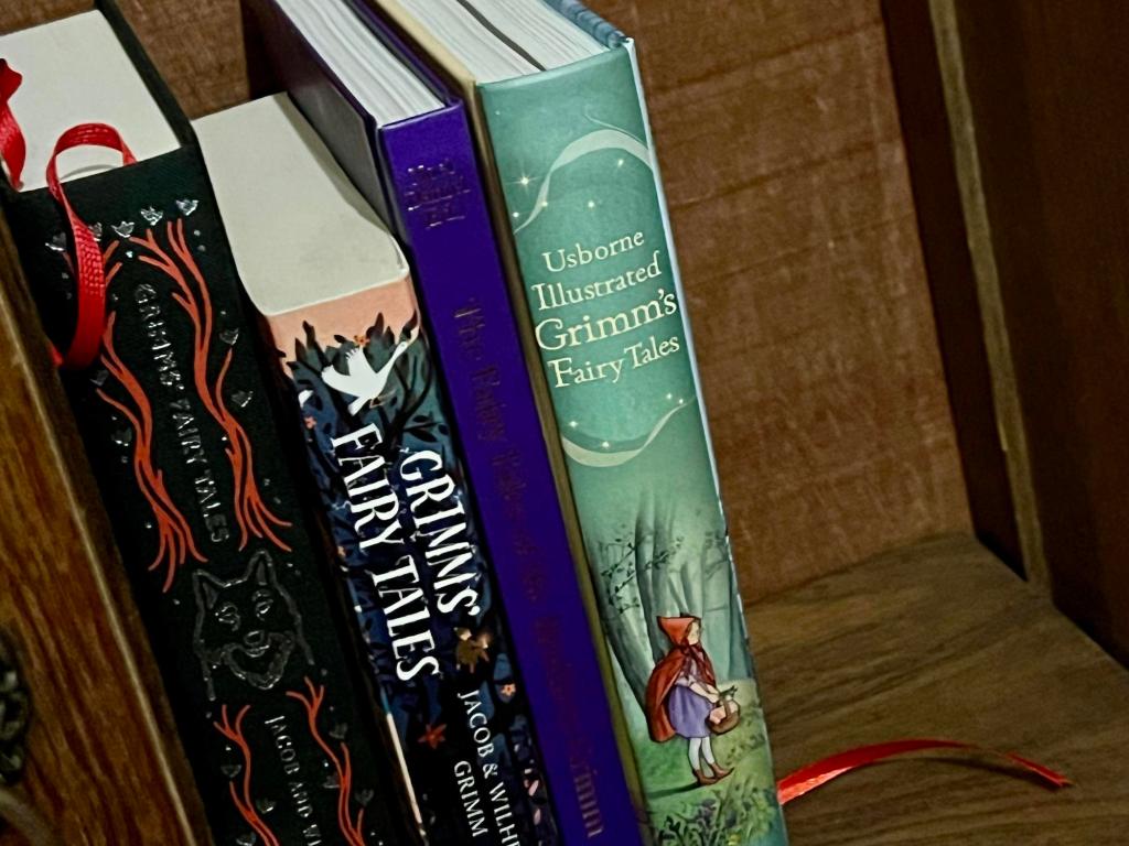 A small assortment of Grimm's books.