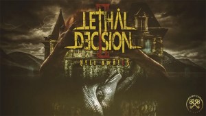 Lethal Decision 2 Hell Awaits game art, depicts a haunted house.