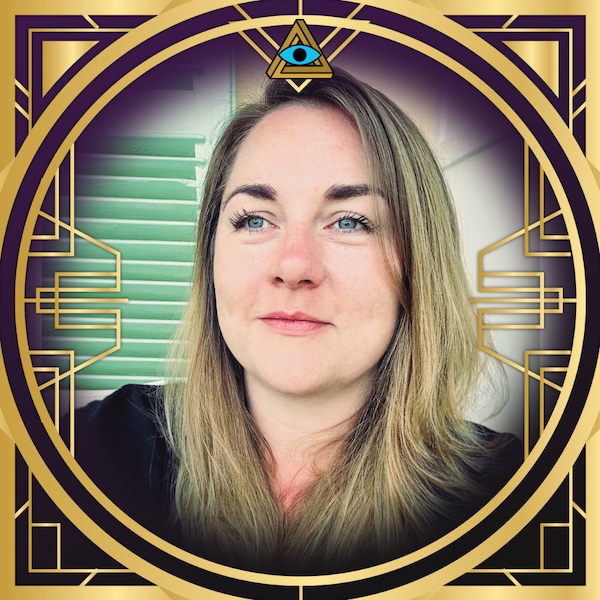 Jana Erbes's headshot in a gold RECON frame.