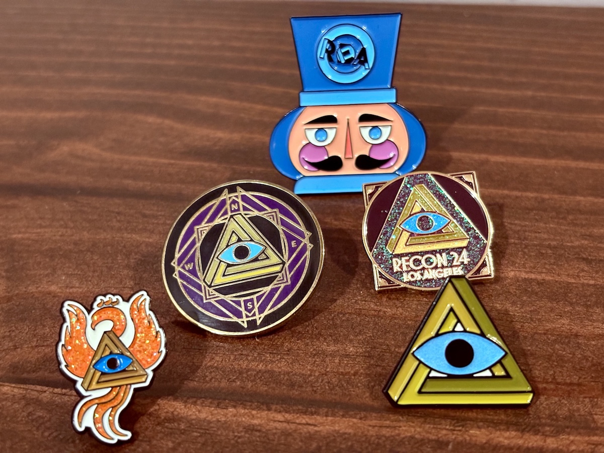 Why I Love Enamel Pins As Escape Room Swag
