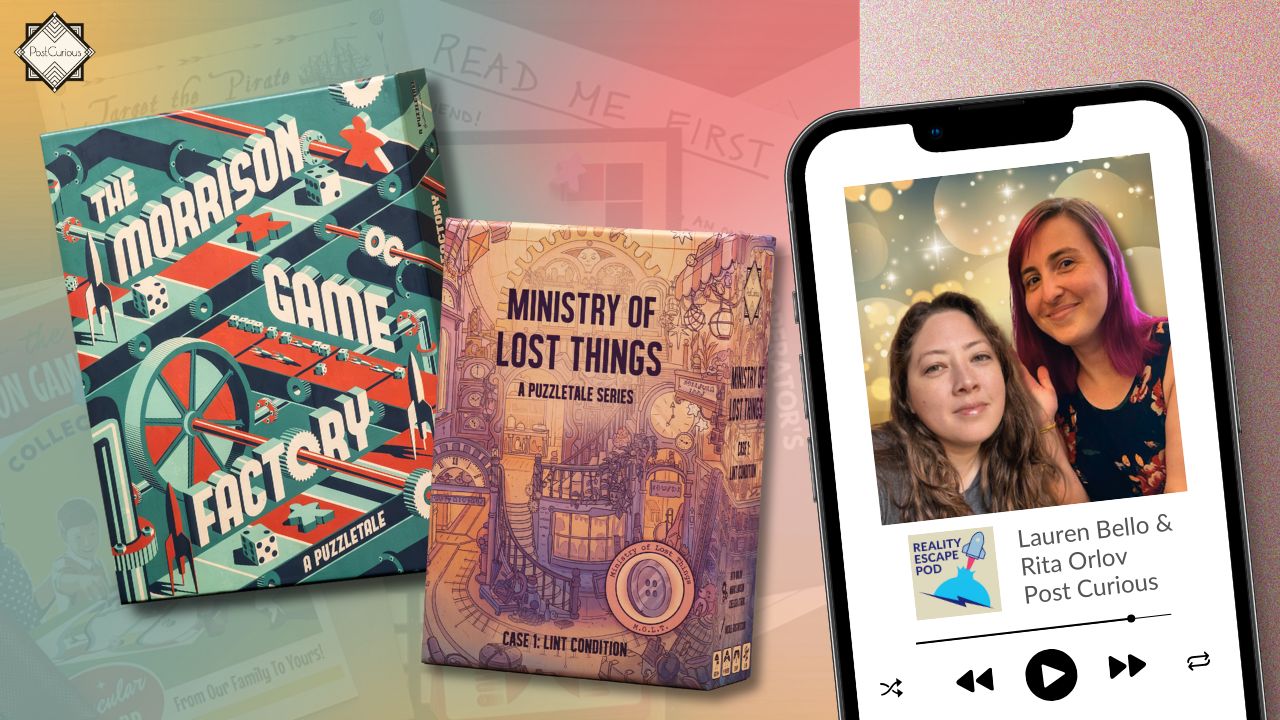 REPOD S10E8: The PuzzleTales of PostCurious with Rita Orlov & Lauren Bello