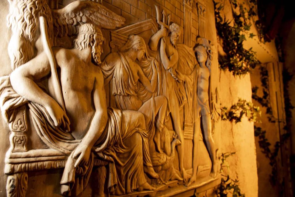 A Grecian relief of some godly figures