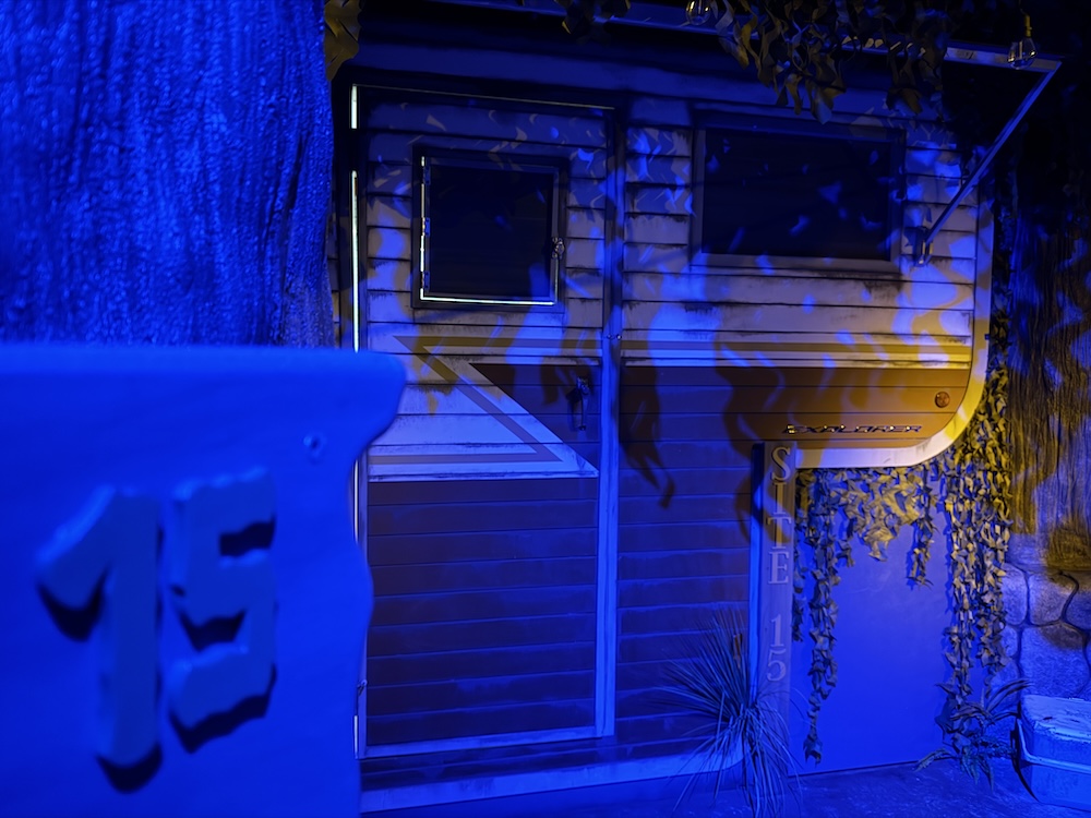 A camper at site 15.