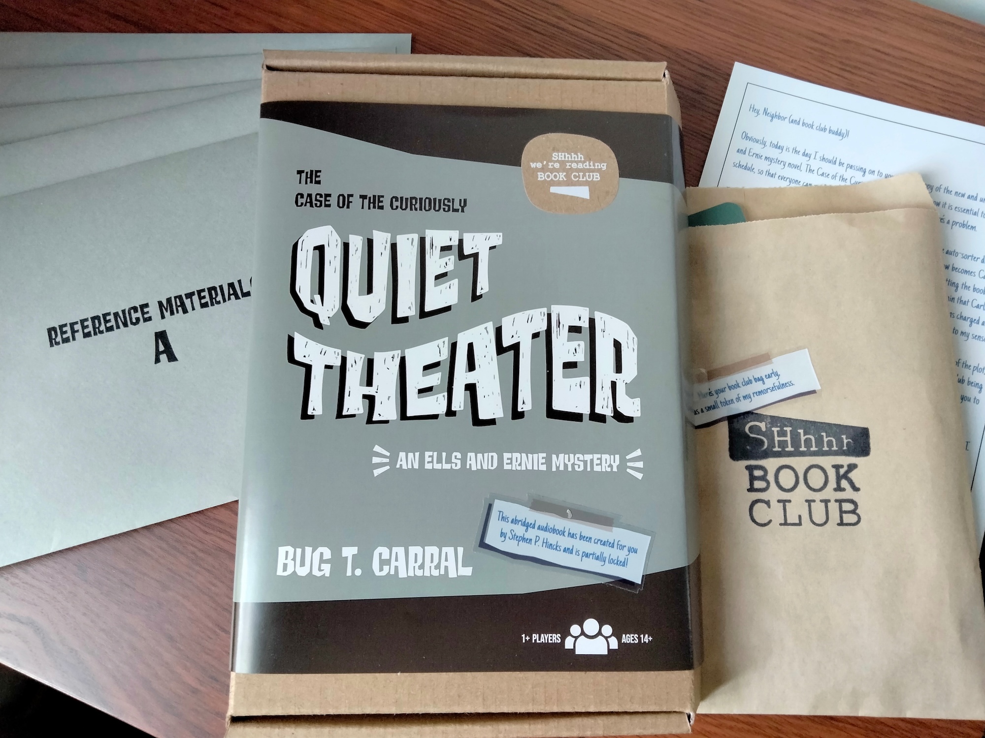 Bluefish Games – The Case of the Curiously Quiet Theater: An Ells and Ernie Mystery [Review]